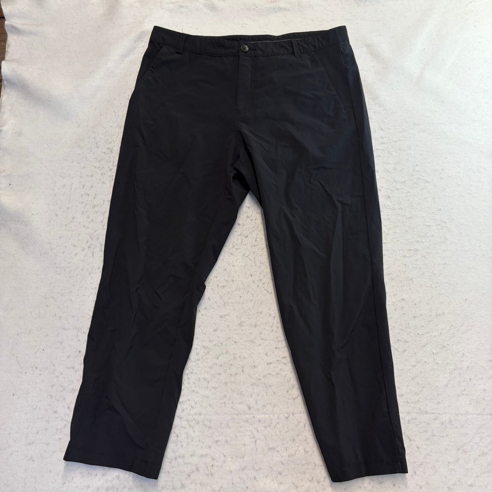 Oakley Regular Fit Pants Mens 36 Black Golf Stretch Performance